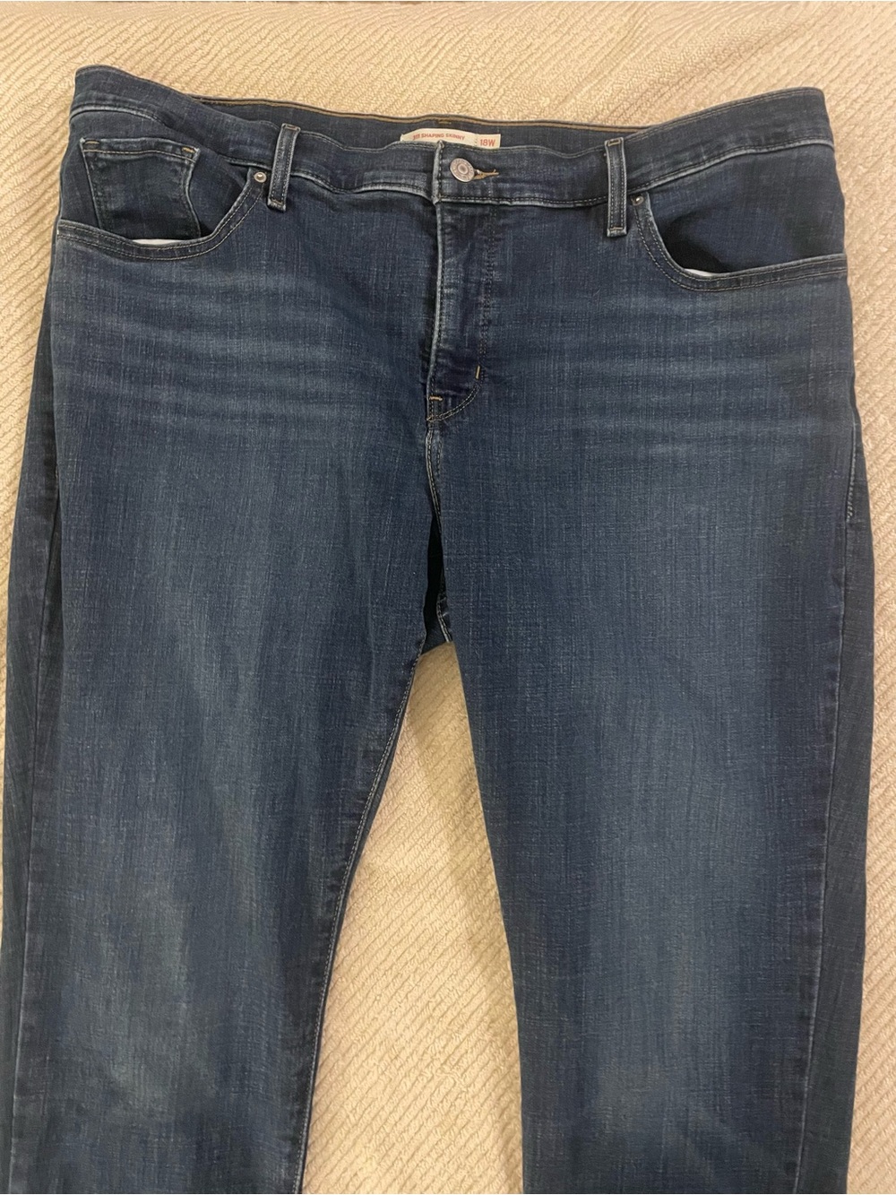 Levi's Women's 311 Shaping Skinny Jeans in Dark Blue Wash, 18W